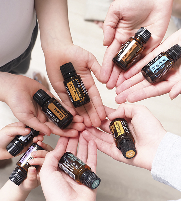 aceites esenciales Doterra Hogar con Arte